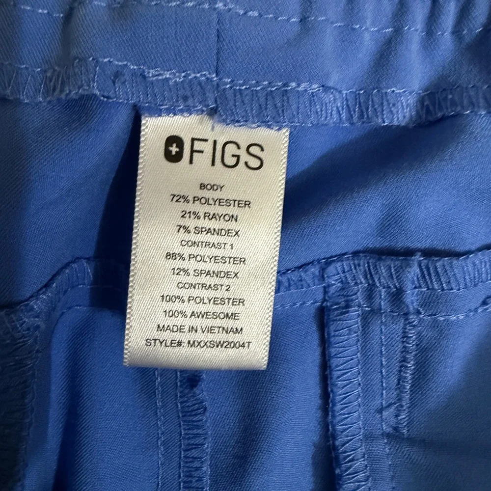FIGS Technical Collection MXXSW2004T Tansen Jogger Scrub‎ Pants Royal Blue XL/T